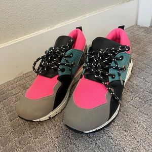 Multi Color Workout/Running Shoes Size 8